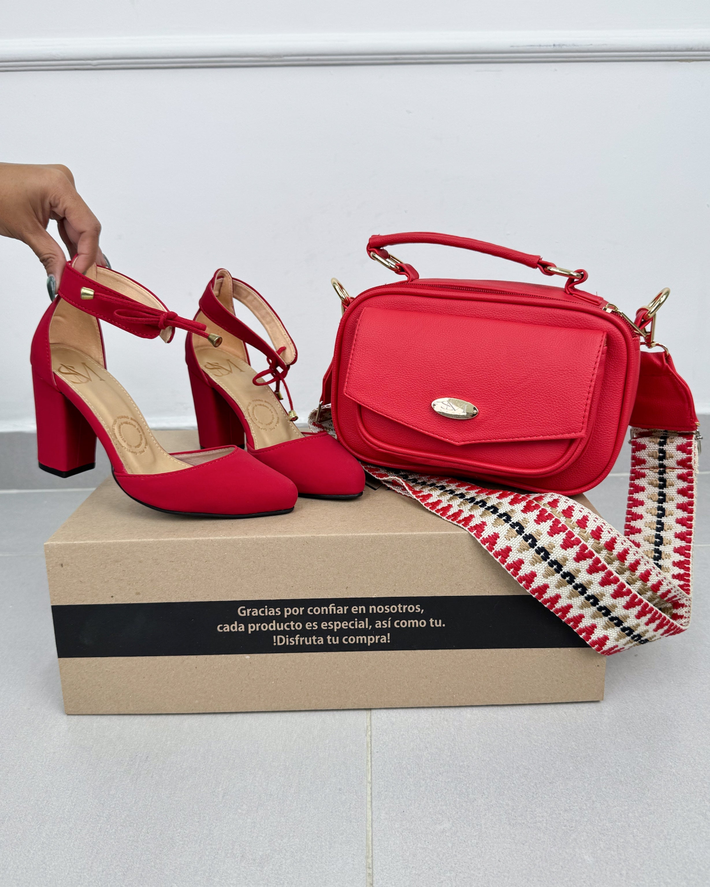 Combo Sandália + Bolsa